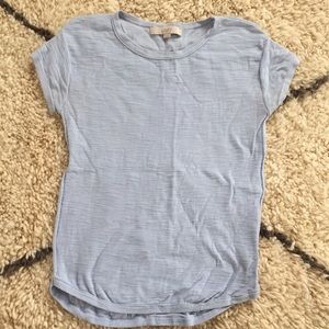 Loft Pale Blue Light Sweater Tee